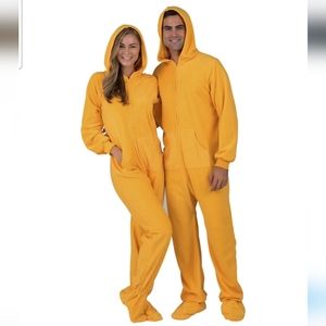 Adult footed pajamas